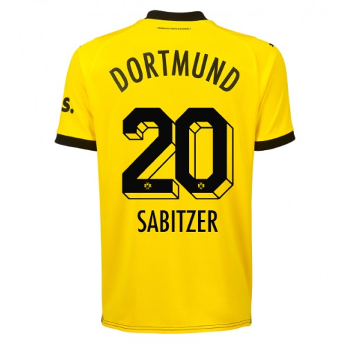 Dres Borussia Dortmund Marcel Sabitzer #20 Domaci 2023-24 Kratak Rukav